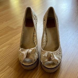 Tory Burch wedges